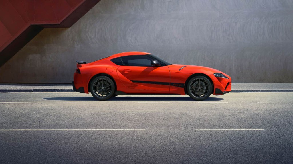 The Supra and the F-type are similar