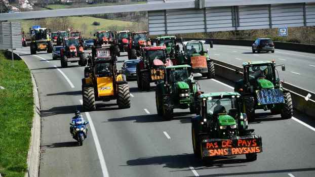 1 of the Most Popular Tractors Among Protesting Farmers in Europe Is Still 100% American