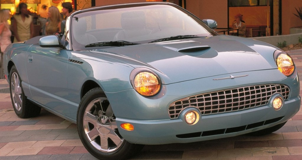 2002 Ford Thunderbird, this was one of the worst sports cars ever made.