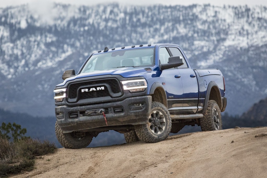 The 2022 Ram 2500 off-roading