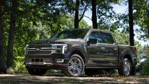 The 2023 and 2024 Ford F-150 Platinum models are among the best pickup trucks.