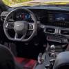 A 2024 Ford Mustang GT shows off its shifter for its Getrag MT82 manual transmission.