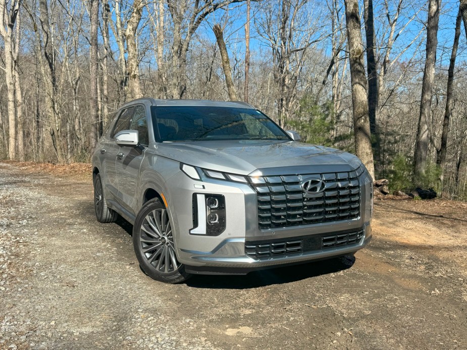 The 2024 Hyundai Palisade off-roading