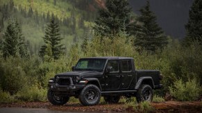 The 2024 Jeep Gladiator NightHawk off-roading