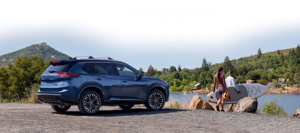 The 2024 Nissan Rogue on a family trip