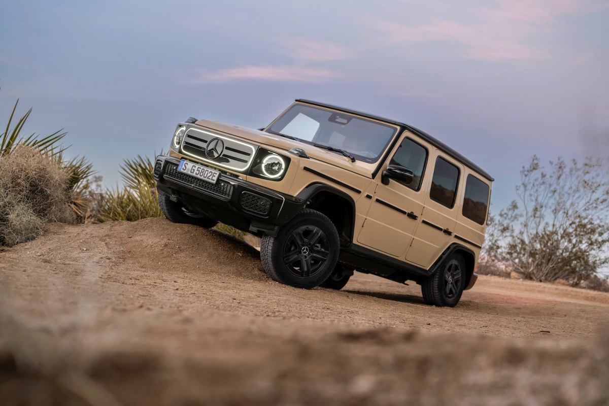 Mercedes’ Electric G Wagon Is Brave Enough to Bring Off Road ‘Tank