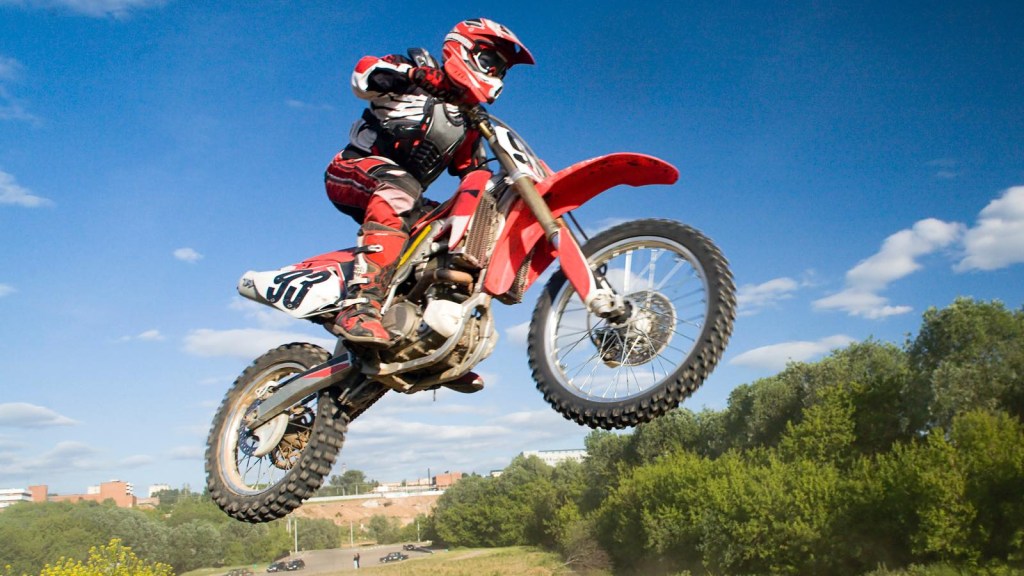 Dirt bikes can become street legal with modifications 