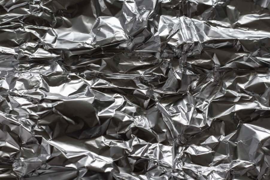 Sheet of aluminum foil