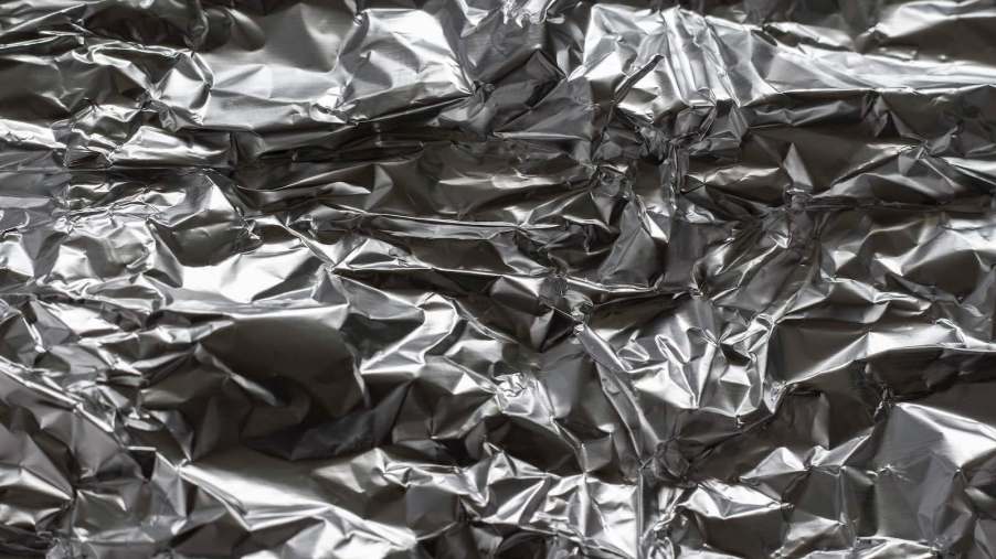 Sheet of aluminum foil