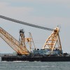 Chesapeake 1000 Crane and Barge in the Chesapeake Bay