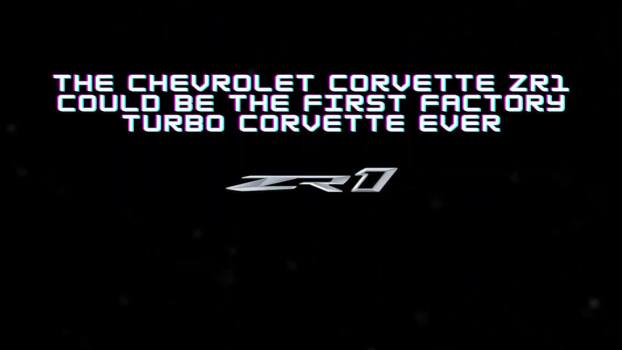 The upcoming Chevrolet Corvette ZR1 could be the first factory twin-turbo Corvette ever.