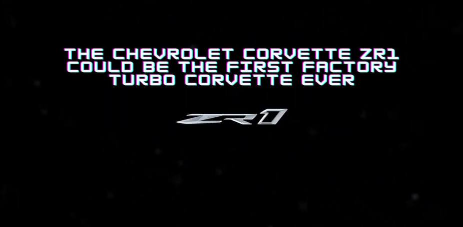 The upcoming Chevrolet Corvette ZR1 could be the first factory twin-turbo Corvette ever.