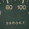 Image of a 398,067 mile odometer in a used truck