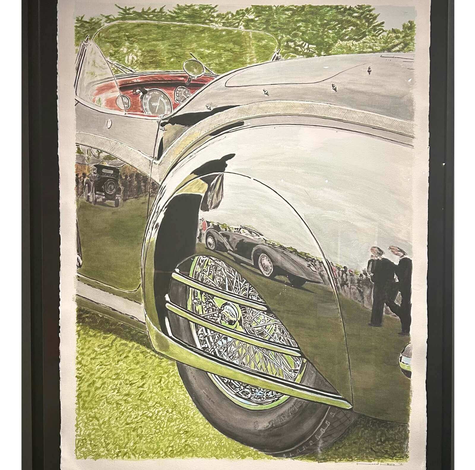 'Alfa 8Cs' at the National Corvette Museum. 