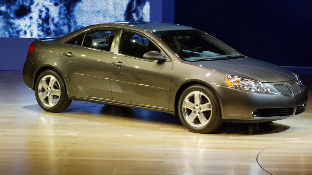 The Oprah car giveaway was for a Pontiac G6
