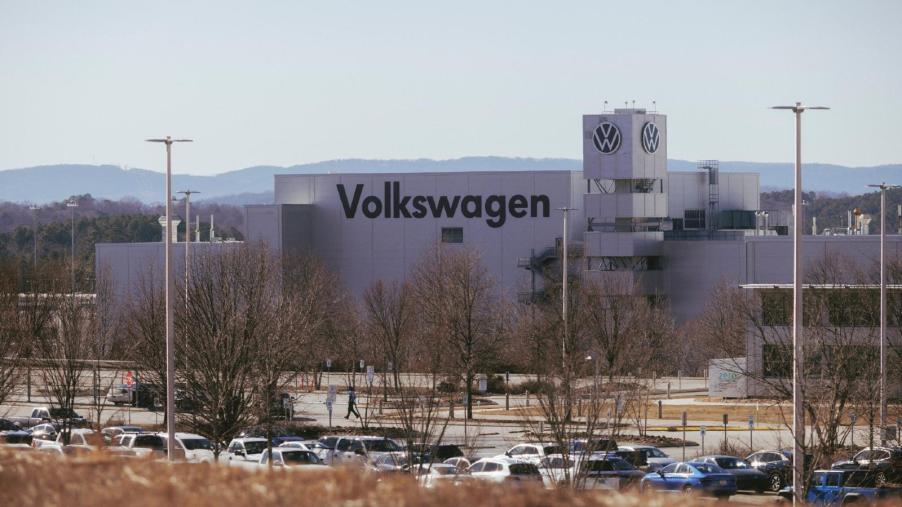 VW Factory in Chattanooga, TN where workers voted to join the UAW.