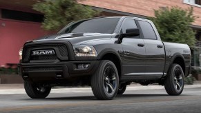 The 2024 Ram 1500 Classic in the city