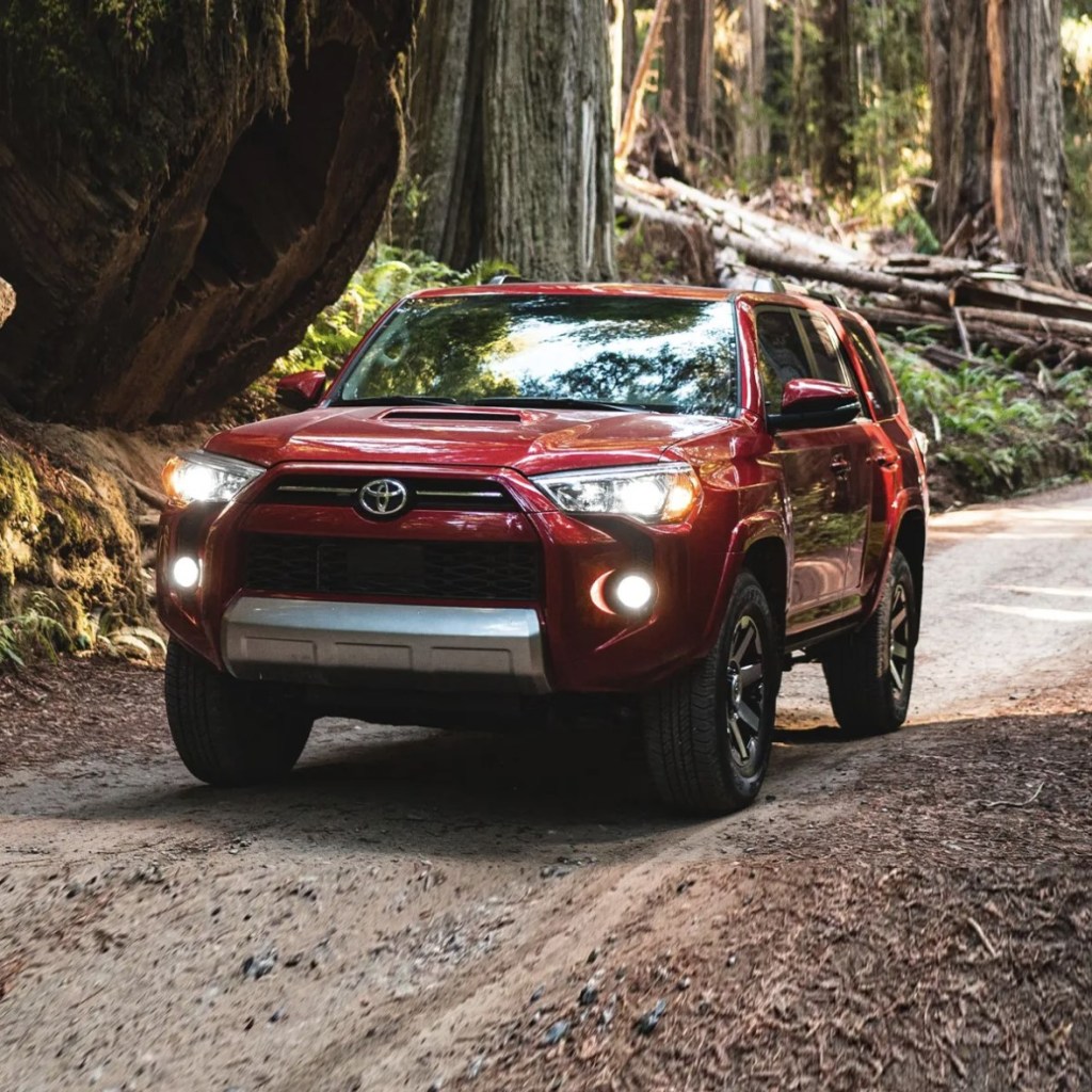 The 2024 Toyota 4Runner off-roading