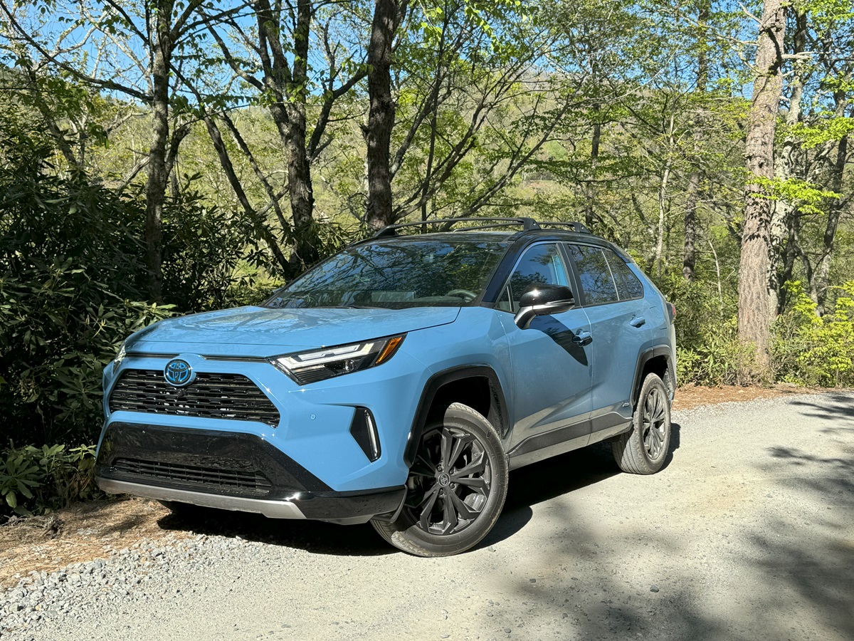 The 2024 Toyota RAV4 Hybrid off-roading