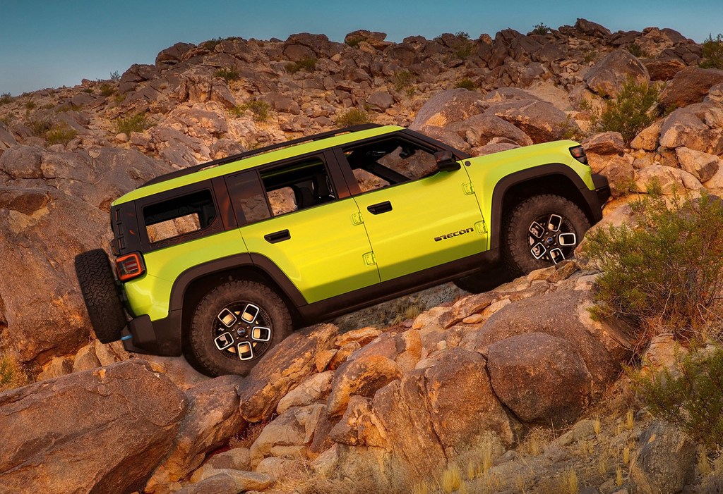 The 2025 Jeep Recon off-roading