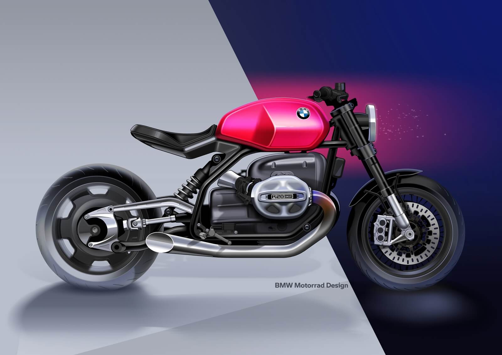 Concept art of the BMW R20.
