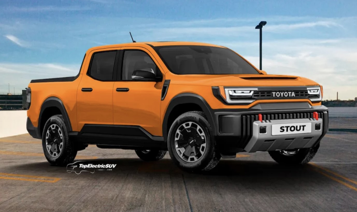 A rendering of the new Toyota Stout 