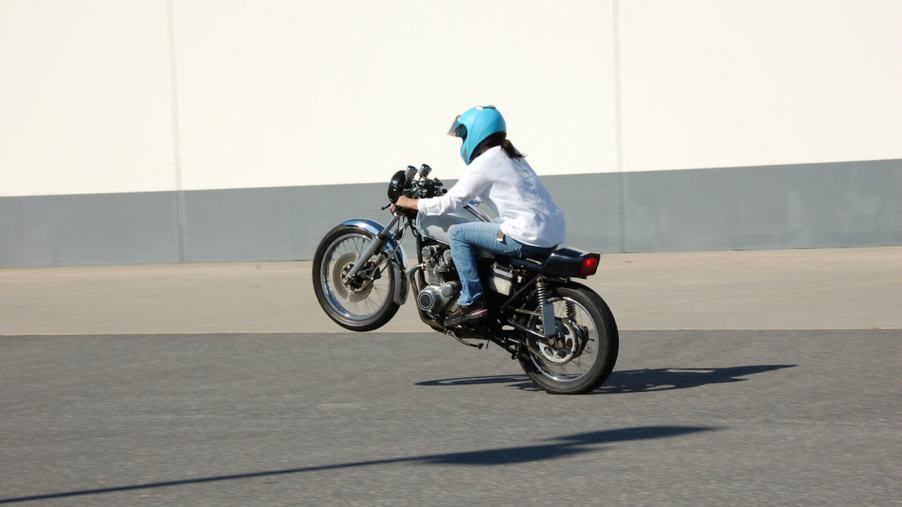 Are Motorcycle Wheelies Illegal?
