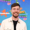 YouTube star MrBeast at the Nickelodeon Kids' Choice Awards 2023