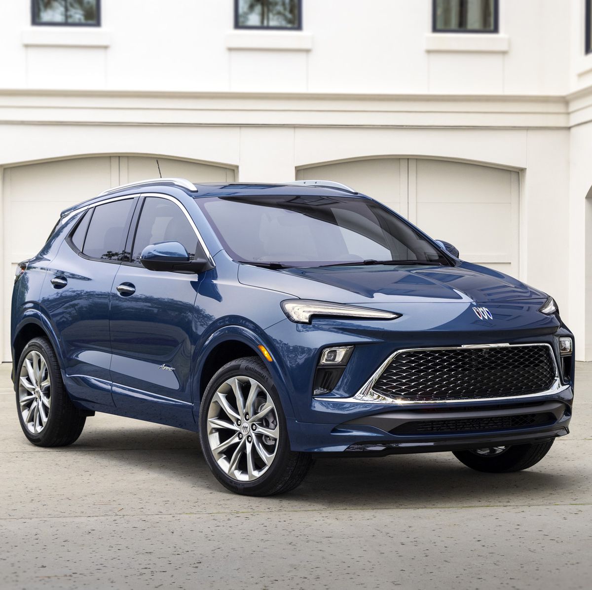 The 2024 Buick Encore near garages