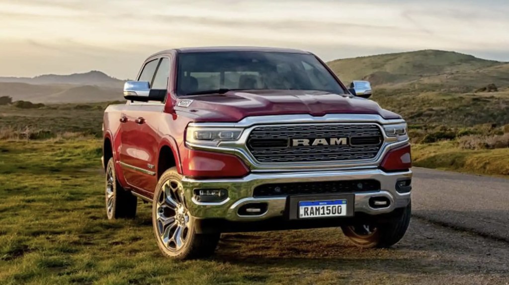 The 2024 Ram 1500 off-roading