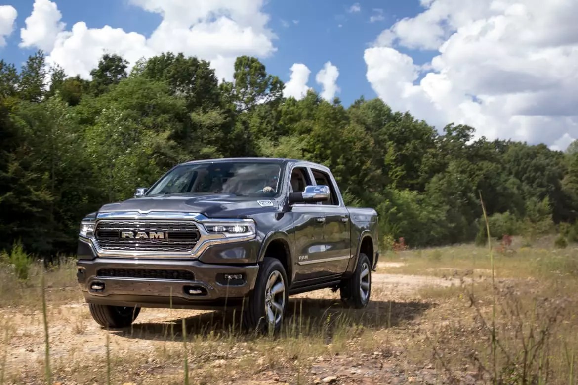 The 2024 Ram 1500 off-roading