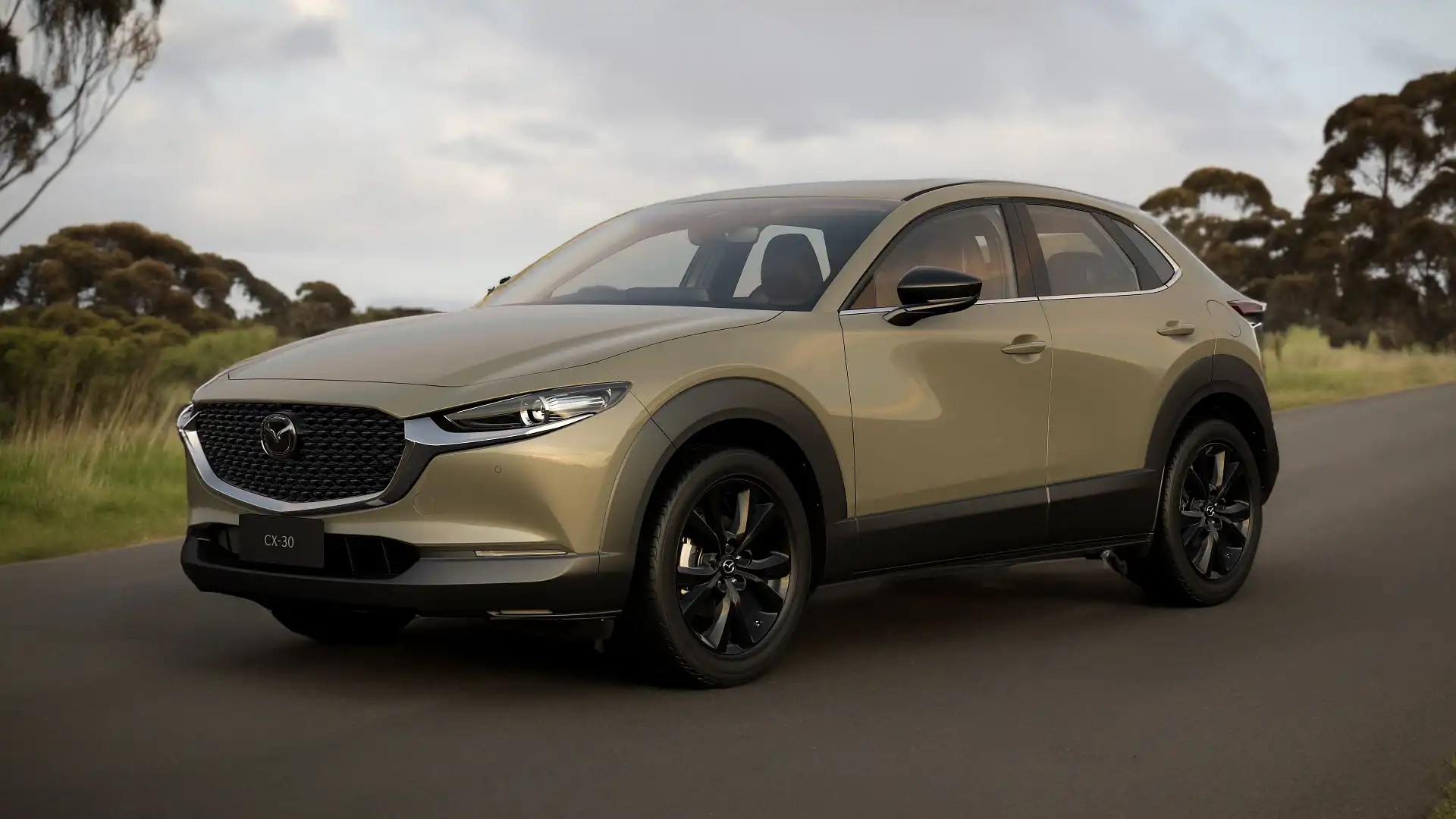 The 2024 Mazda CX-30 on pavement