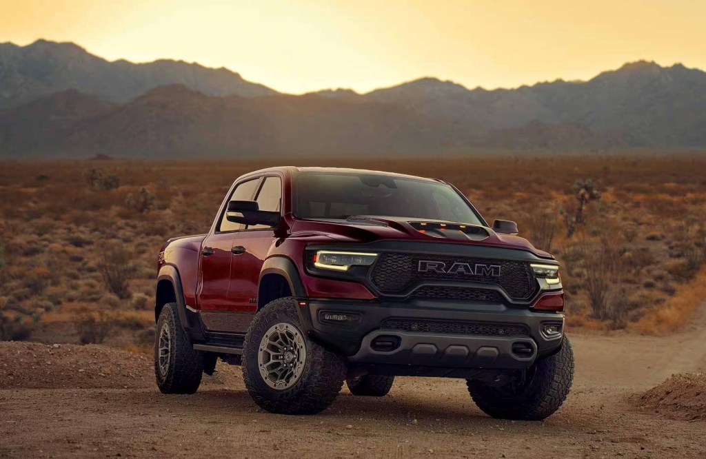 The 2024 Ram 1500 off-roading