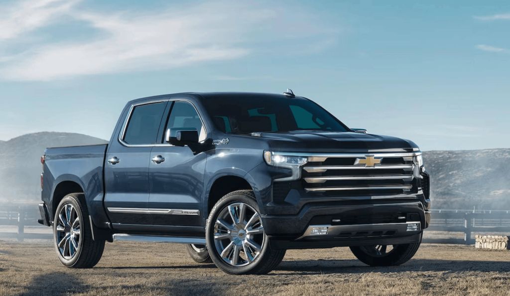 The 2024 Chevy Silverado 1500 off-roading