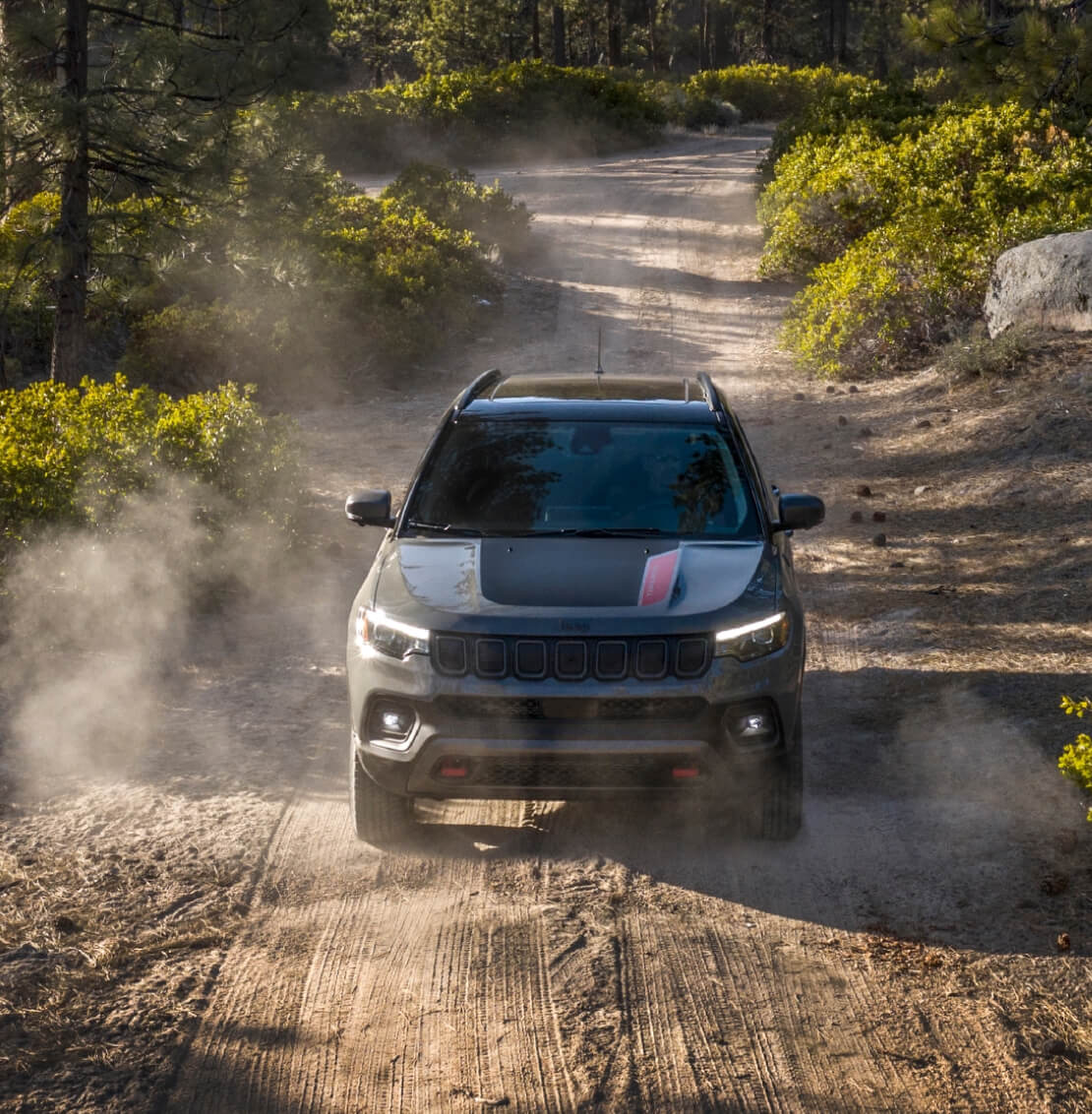 The 2024 Jeep Compass off-roading