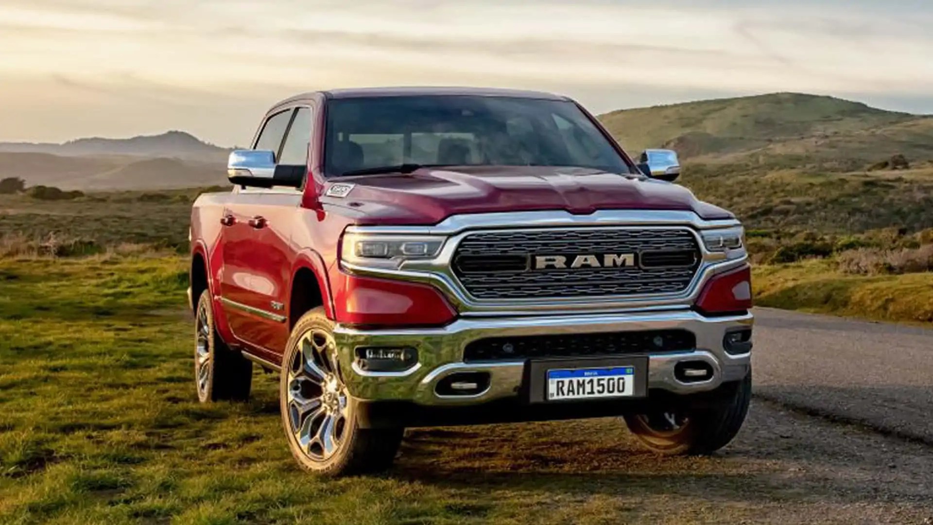 The 2024 Ram 1500 off-roading