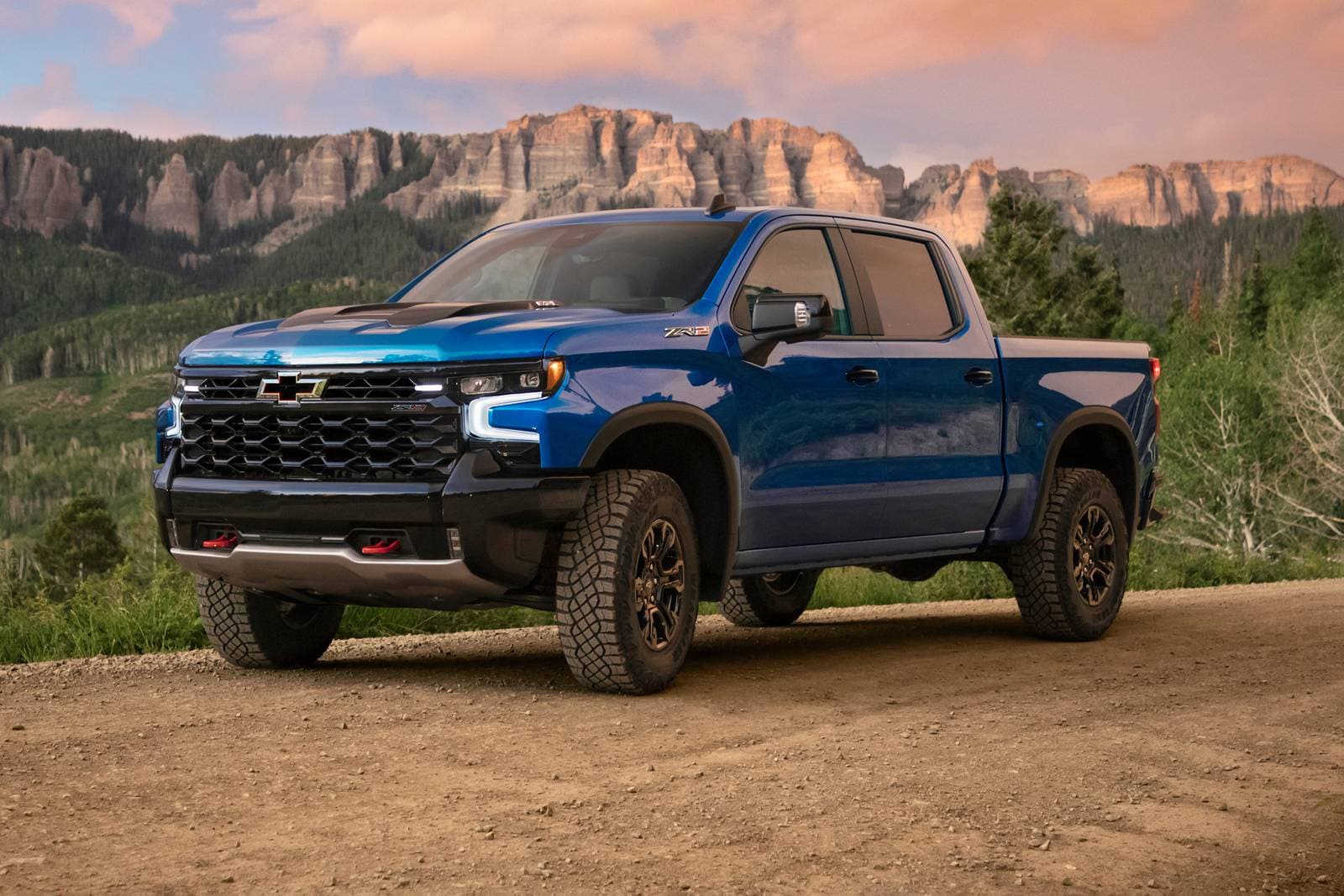 The 2025 Chevy Silverado 1500 off-roading