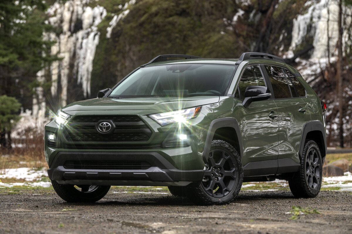 The 2025 Toyota RAV4 off-roading