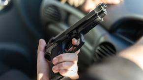 Beretta handguns like this or larger truck guns could be a target for theft.