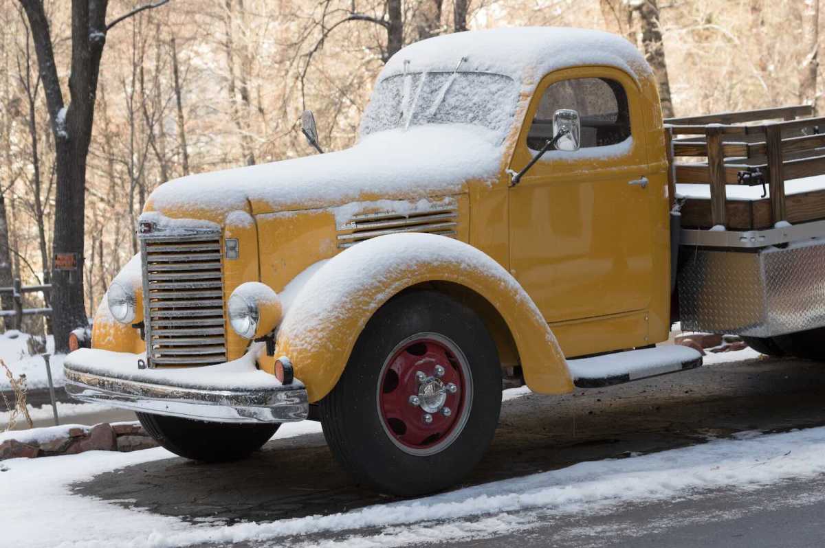 Elvis Presley Driving Delivery Truck