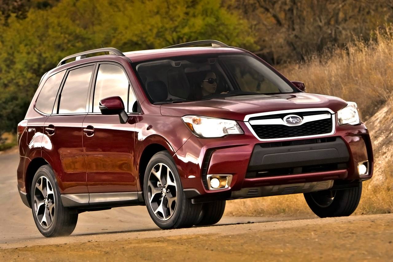 The 2014 Subaru Forester off-roading