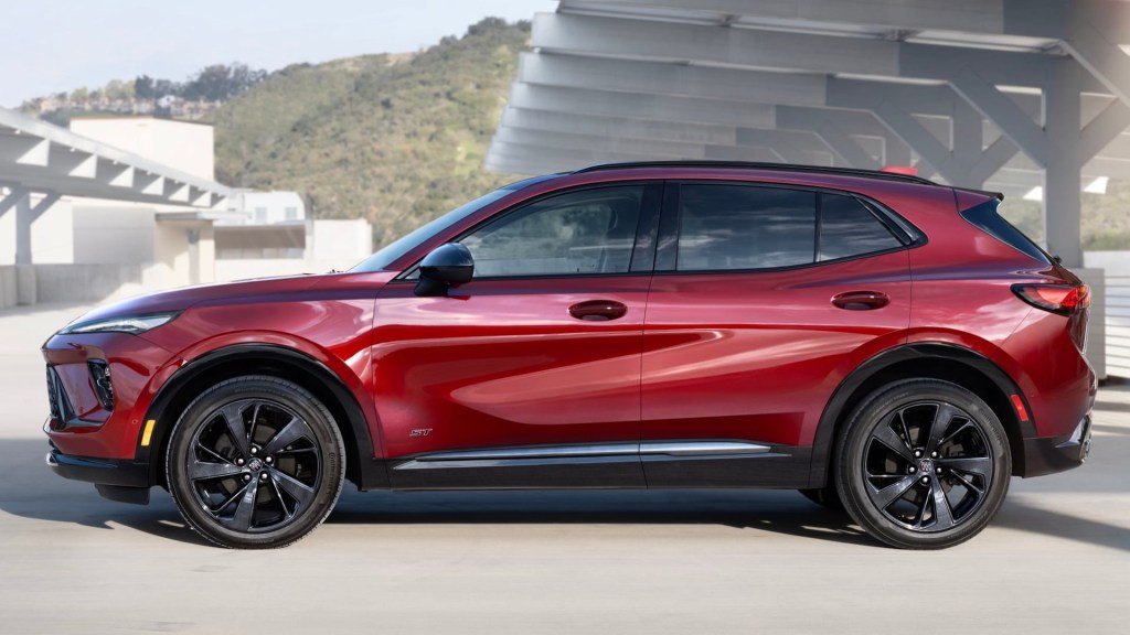 The 2024 Buick Envision from the side