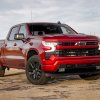The 2024 Chevy Silverado 1500 off-roading in sand