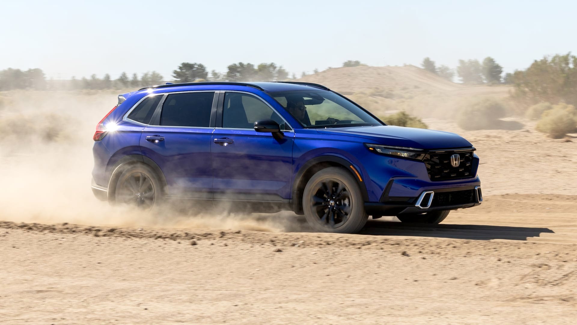 The 2024 Honda CR-V off-roading