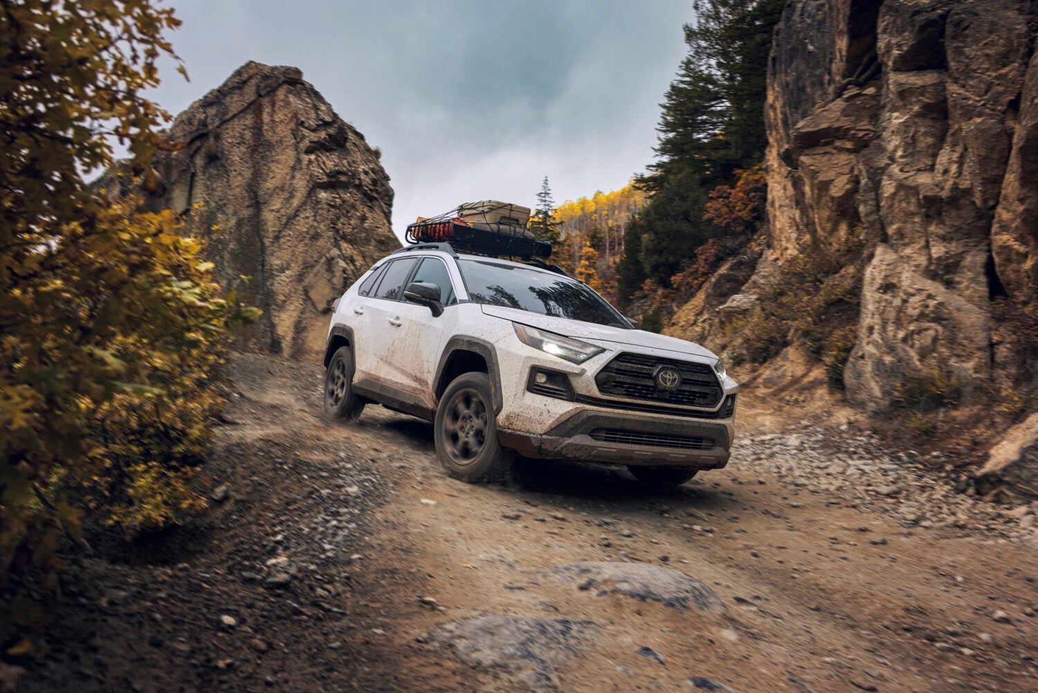 The 2024 Toyota RAV4 off-roading