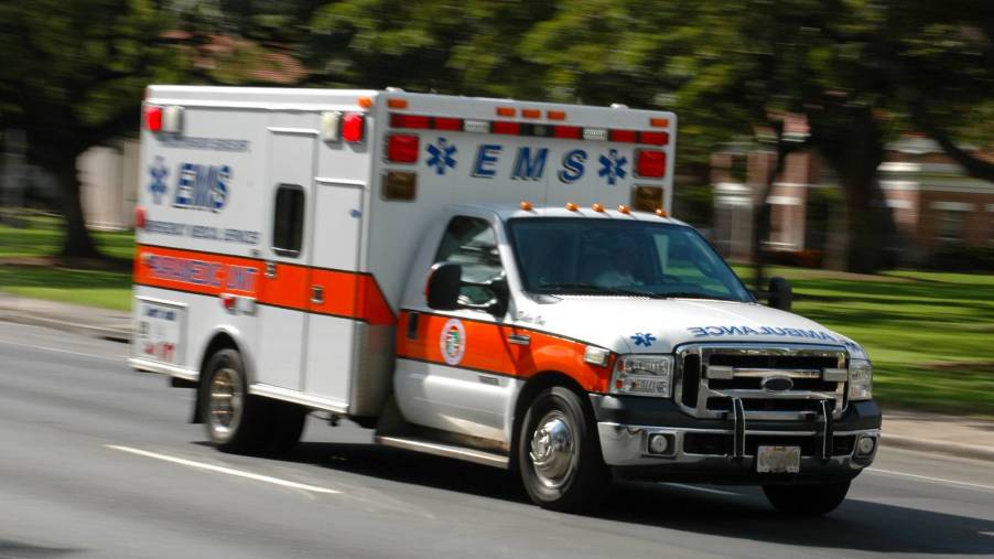 A Tennessee man committed car theft by stealing an ambulance and then led police on a chase to avoid a traffic stop.