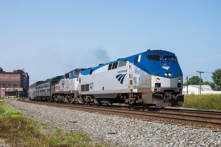 An Amtrak train has a weapons policy that might make concealed carry an ejection-worthy offense.