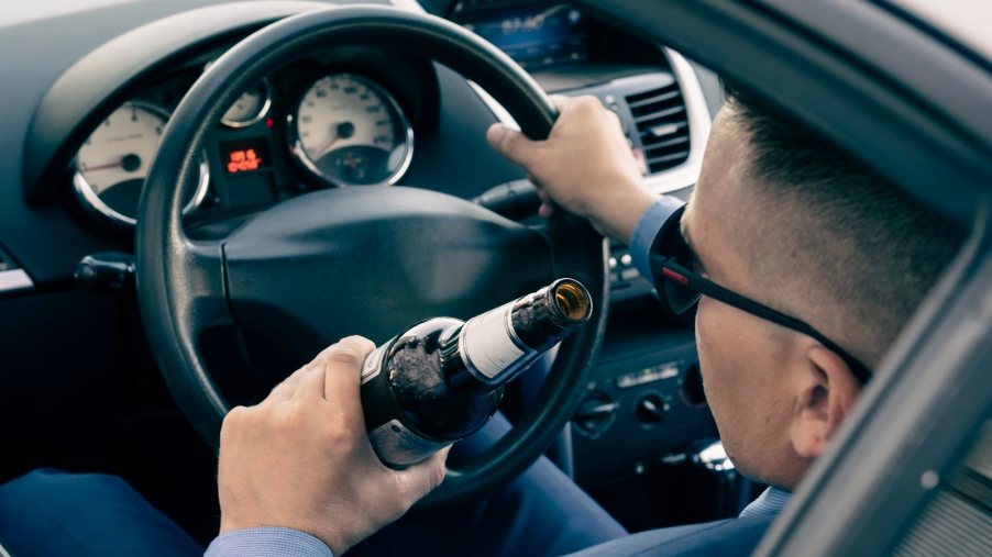 A man driving under the influence with only three tires recently ignored a traffic stop and led police on a slow chase.