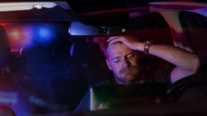 Three North Carolina men are behind bars after a traffic stop over a fake license plate uncovered multiple drugs.