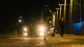 This Texas driver tried to evade a traffic stop and then decided to flip over a fence to escape.